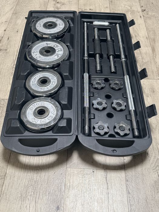 Набор гантели+штанга