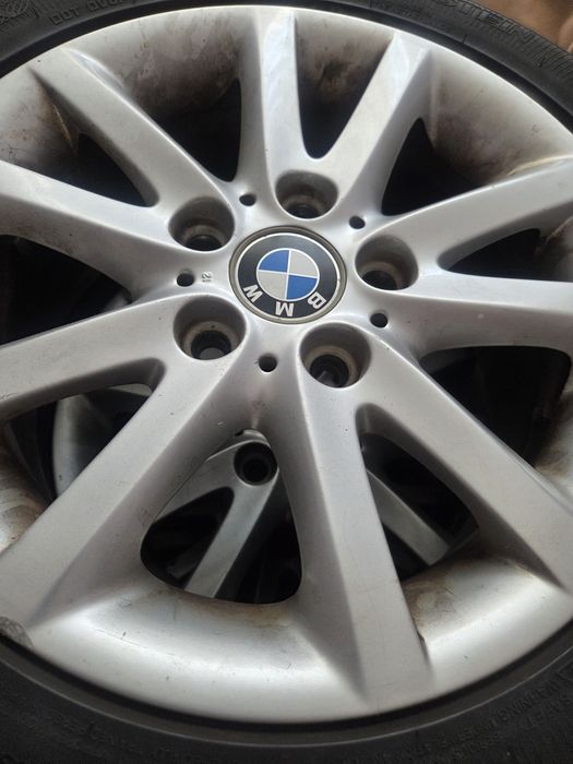 4 броя алуминиеви лети джанти с гуми за BMW 116i