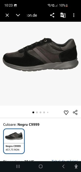 Adidasi barbati Geox