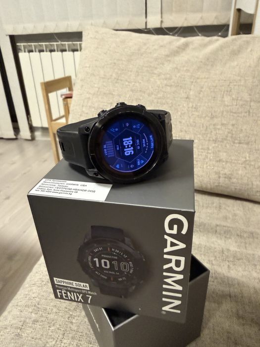 Garmin FENIX 7 sapphie solar