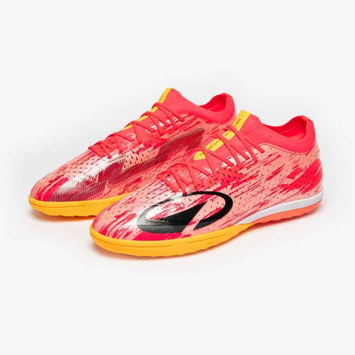 Ghete de fotbal Clr Tf Low Red Storm roz - produs resigilat Decathlon