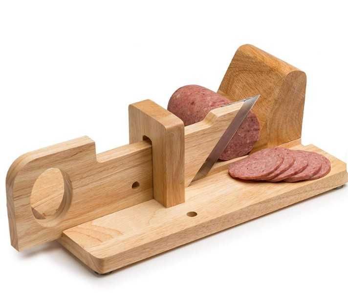Дървена гилотина SLICER за прецизно рязане на мезета