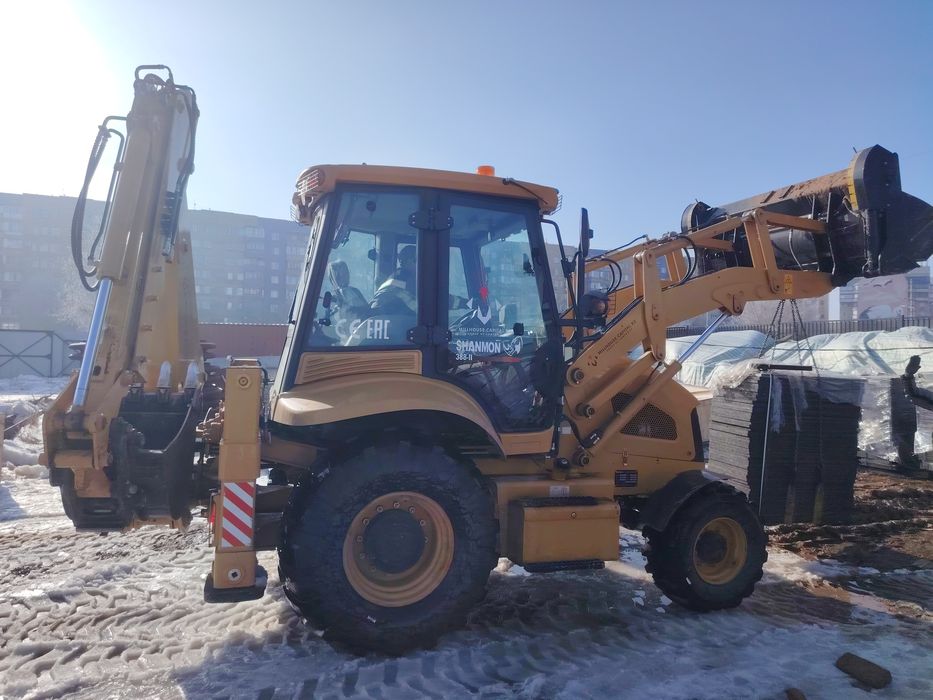 Услуги экскаватор погрузчик,