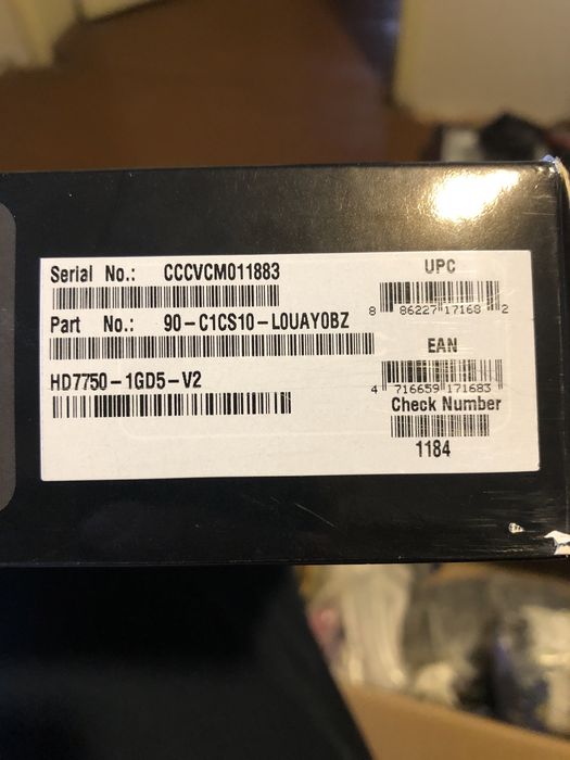 Видео карта ASUS AMD RADEON HD7750