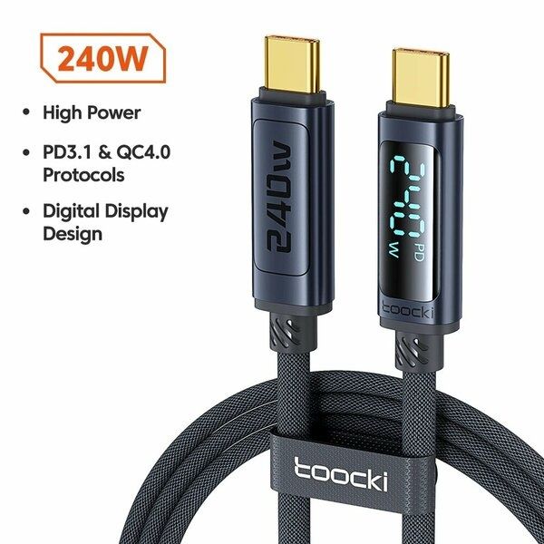 Toocki 240W 2m Type C