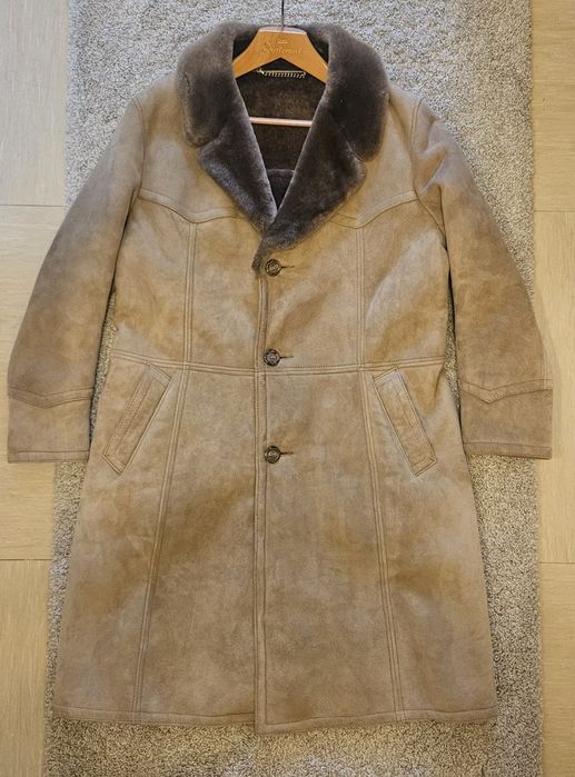 Кожено палто-кожух