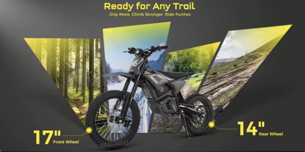 Електрически Pit bike Valtinsu EM5 Ultra 8KW 72V/25AH Samusng