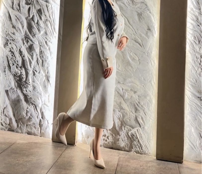 Двойка юбка пиджак