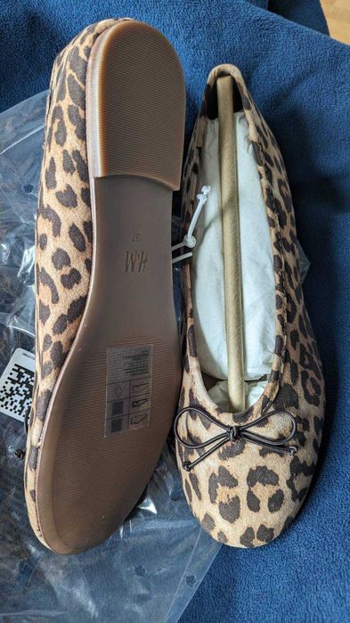 Нови Леопардови Пантофки HM 37ми номер