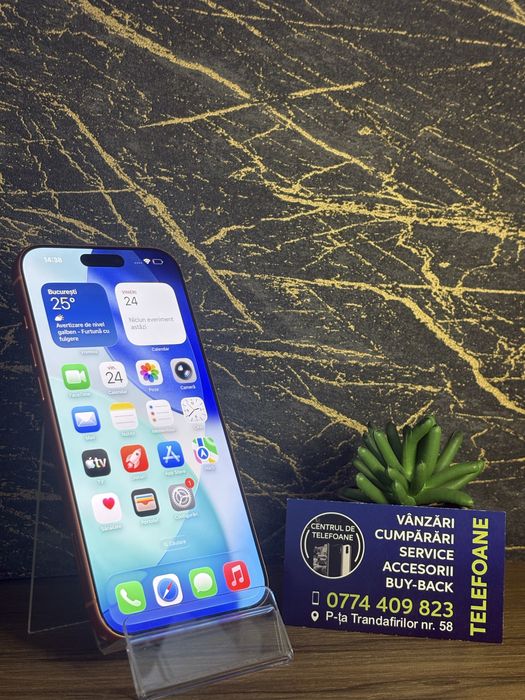 Iphoen 17 Pro Max/512GB/2 Ani Garantie Centrul de Telefoane/rate