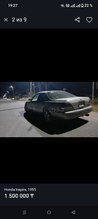 Хонда инспаер 1995 2.5 об