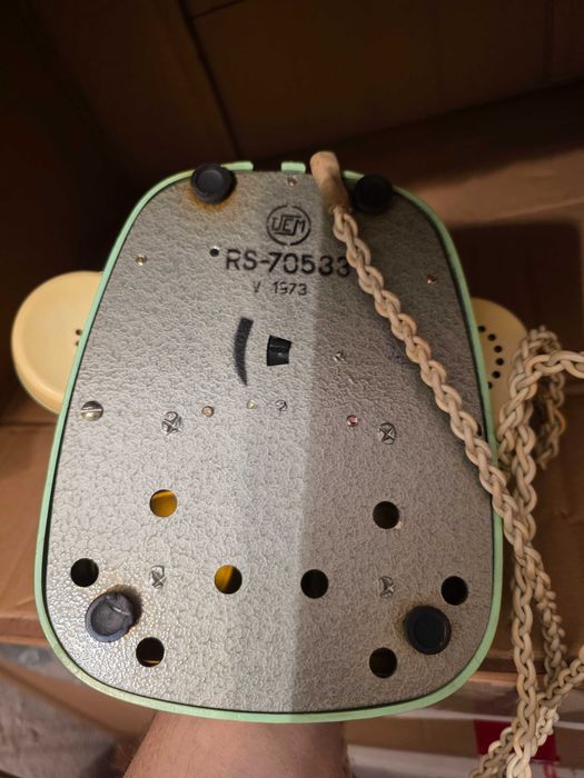 Telefoane vechi cu disc RS-70533,  EM-72 (seria RS-72492) si Britcom
