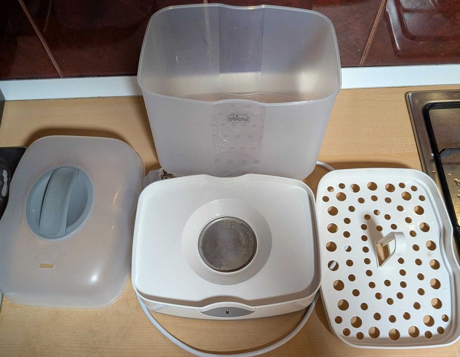 Sterilizator Chicco electric modular cu aburi Steril Natural 2in1