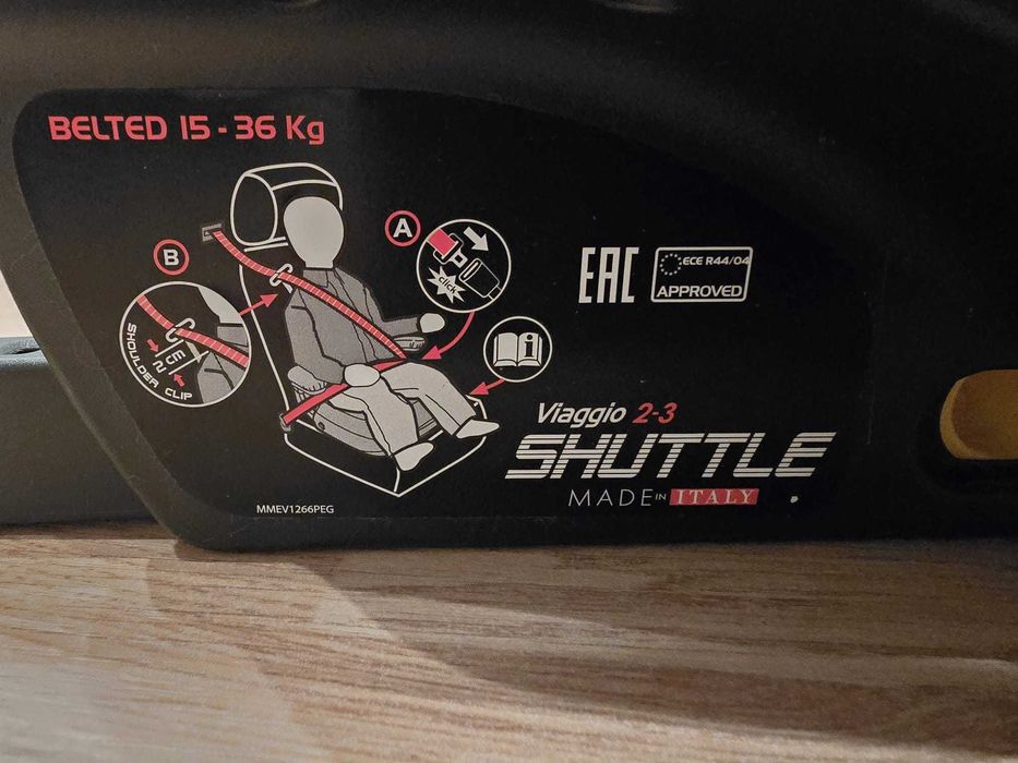 Scaun inaltator auto copii Peg Perego, 125-150 cm, 6-12 ani