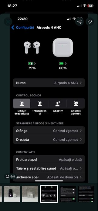 Casti Airpods 4 noi sigilate