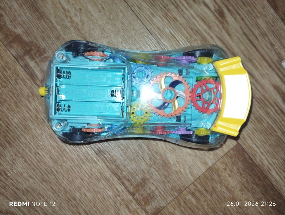 Машинка из шестерня