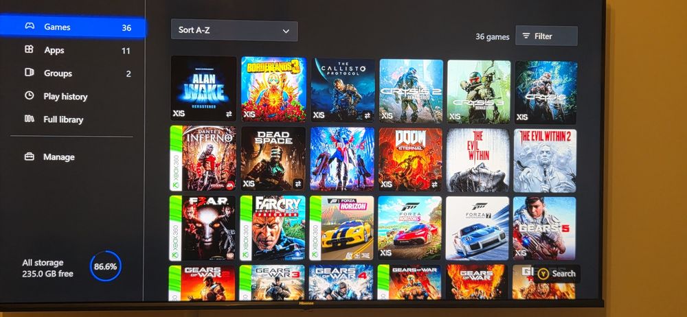 Xbox series x 1tb