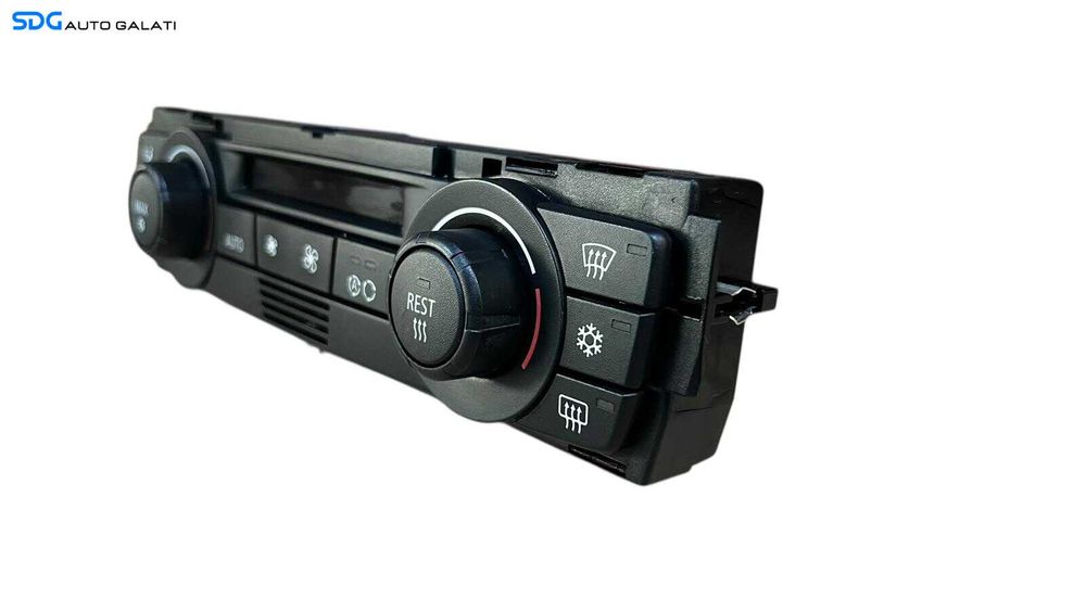 Panou Modul Unitate Comanda AC Aer Conditionat Clima Dublu Climatronic Dual Zone BMW Seria 3 E90 E91 2004 - 2011 Cod 6983944 [LC0790]
