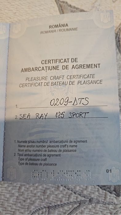 Sea Ray 185 Sport 135CP 3.0L