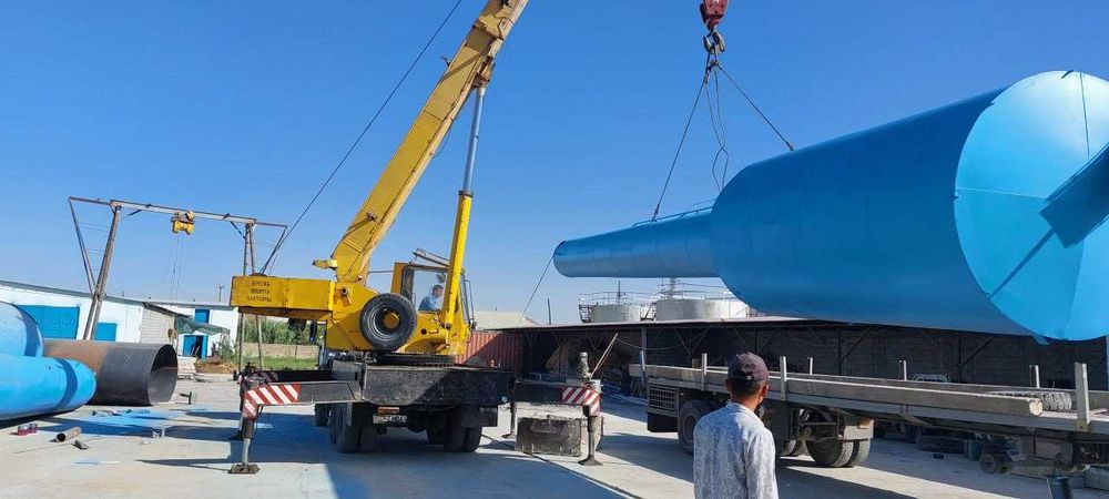 Suv bochkalari. Водонапорная башня