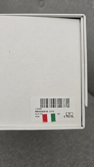 Еспадрили  loewe