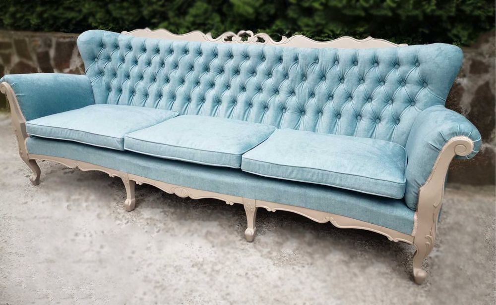 Канапе в класически стил - капитонирано