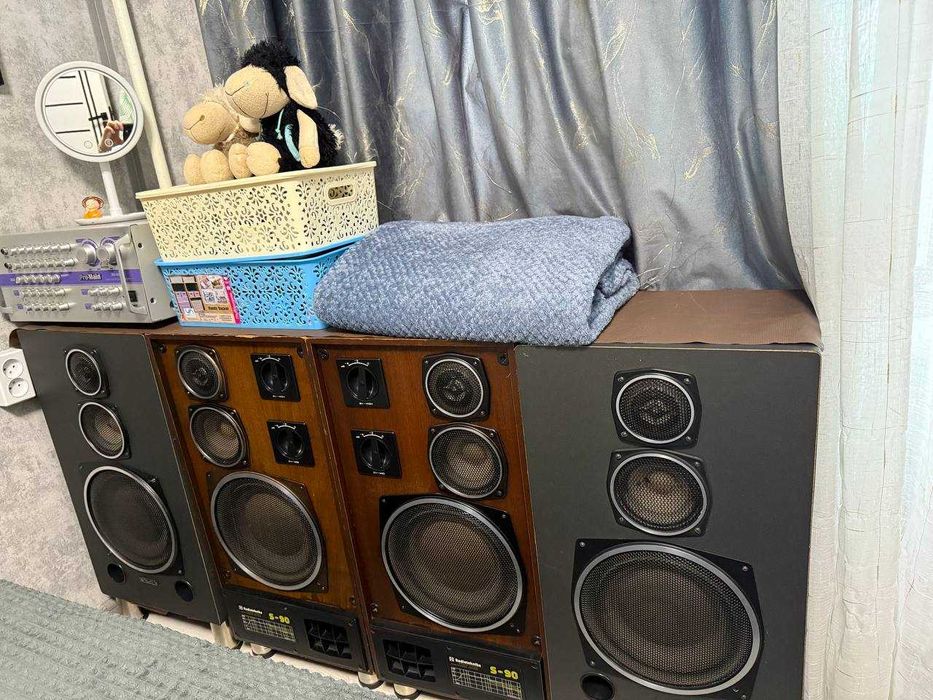 Акустика Орбита 35АС-016 — Мощный бас в Тёмном исполнение