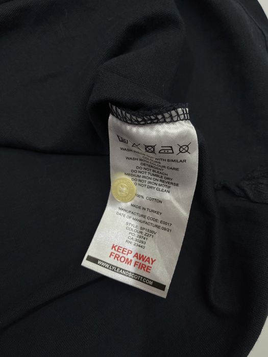 Lyle & Scott оригинална мъжка тениска с яка , размер M