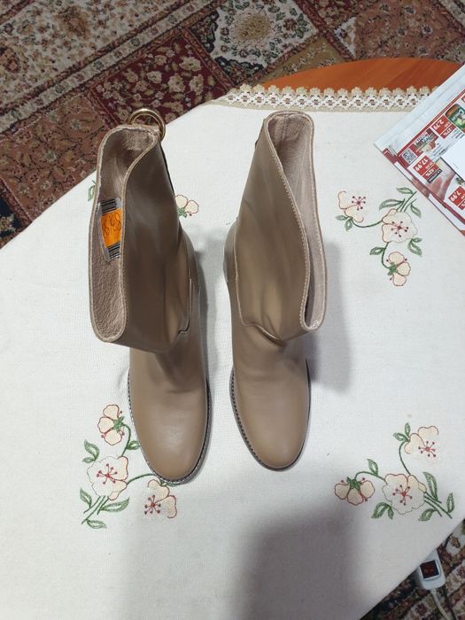 Cizme dama-noi,din piele,marimea 39,poze reale.