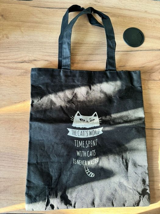 Шопперы серый и чёрный