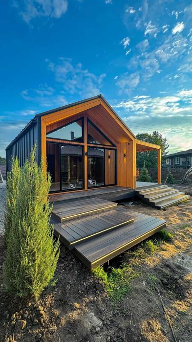 Барнхаусы, Двухэтажные бархаусы под ключ