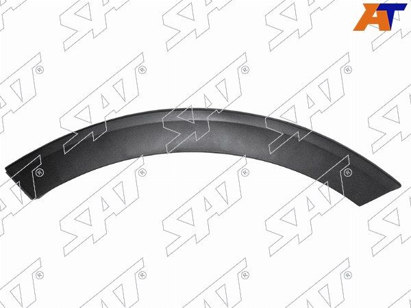 Молдинг арки крыла  левый на заднюю дверь Haval F7