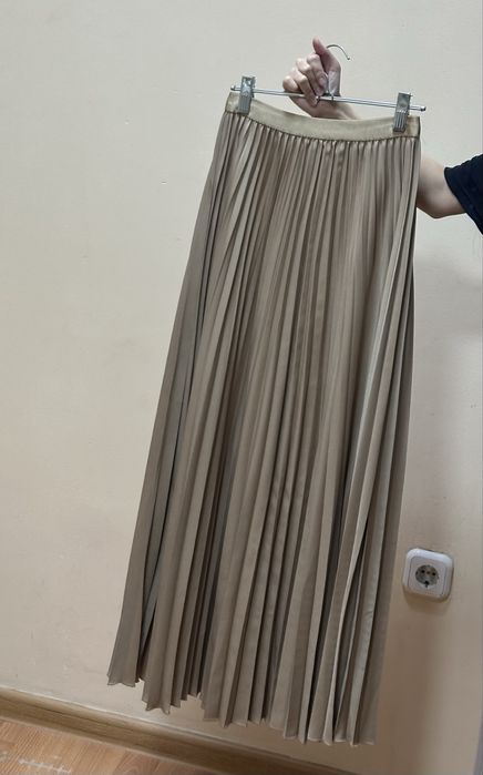 Юбка плиссе длины макси