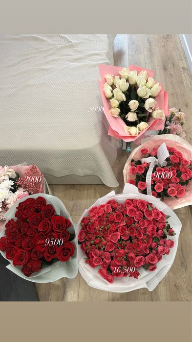 Цветы свежий букет