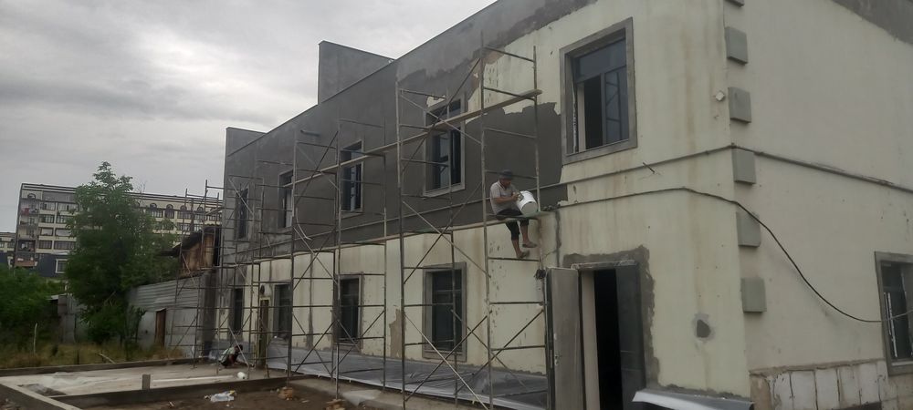 Fasad ishlari Travertin Marmarino Leanardo Luchento Bazalt Tyaga va ha