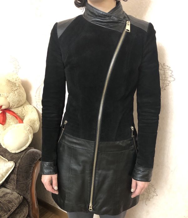 Продам плащ комбинированый