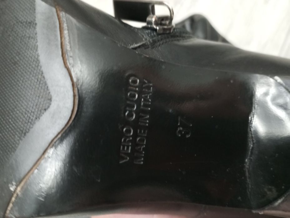 Сапоги нат.кожа, Италия