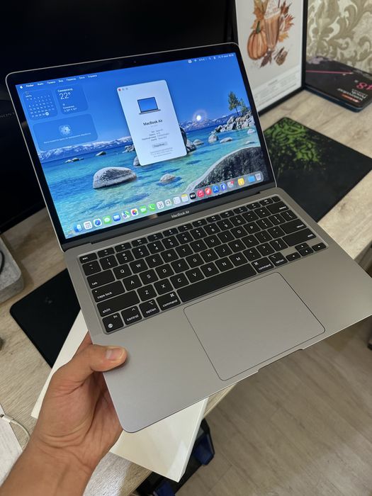 Macbook Air, M1 в идеальном состоянии!Гарантия , работает отлично!