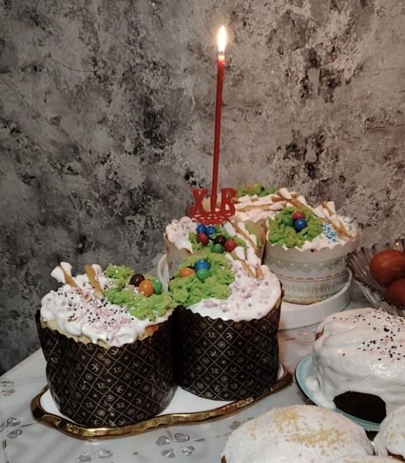 Пасхальные куличи