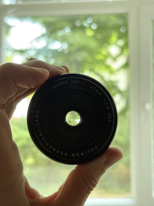 Obiectiv Fujifilm Fujinon XF 27mm f/2.8 (Pancake)
