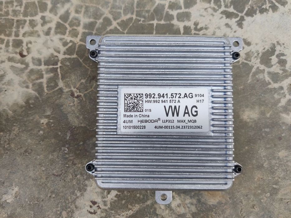 Balast modul Calculator NOU Far stanga dreapta Vw ID3 4 5 Arteon Skoda Porsche 992941572AG
