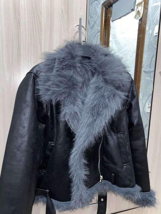 Женская дубленка демисезон