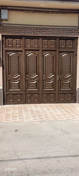 Дарваза Ворота Акфа  решотка краска киламиз.