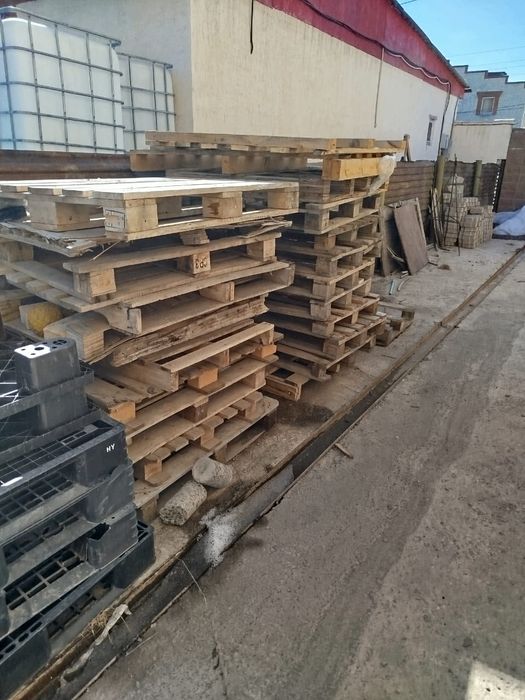 Поддоны б/у деревянные