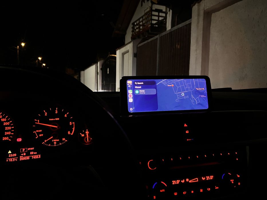 Navigatie mare touchscreen ecran 10.25 sau 8.8 NBT CIC carplay Android auto bmw (2012-2017) Seria 3 Seria 4 E90  F30 F31 F32 F33 F34 F35 F36