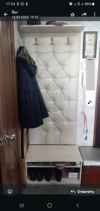 Продам вешалку в прихожую