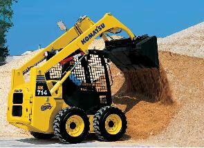 Miniexcavator de inchiriat bobcat buldoexcavator basculante transport