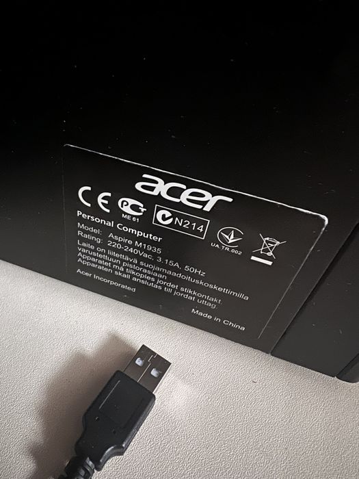 Компьютер, процессор Acer