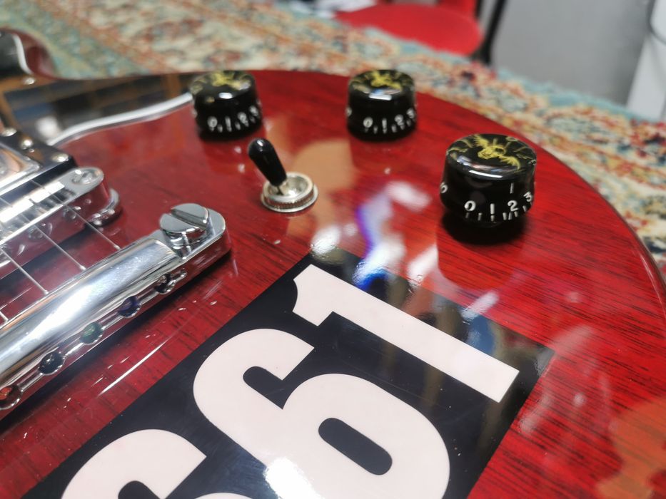 Schecter Zacky Vengeance Custom reissue cherry