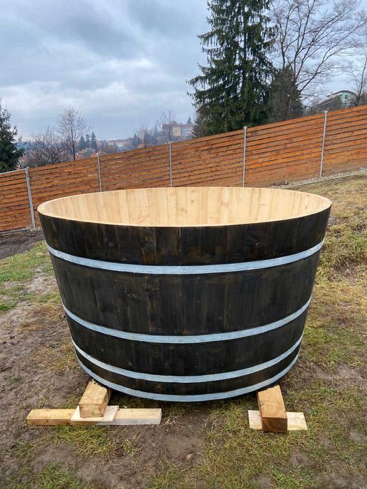 Ciubar | Hot Tube | Piscina | Cada din lemn cu soba din inox